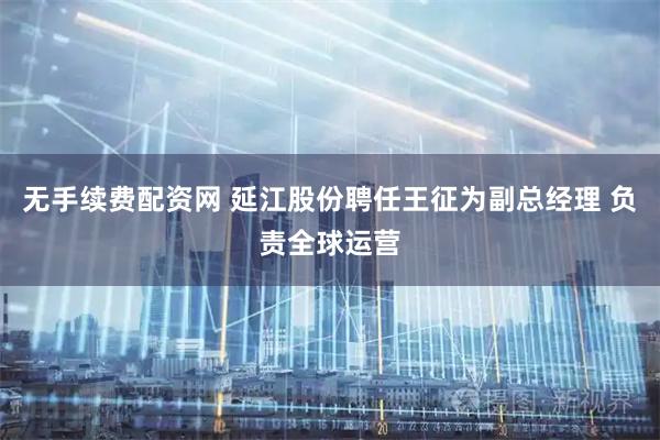 无手续费配资网 延江股份聘任王征为副总经理 负责全球运营